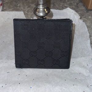 Gucci Black Monogram wallet